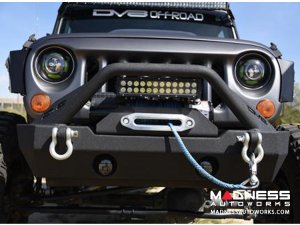 Jeep Wrangler JK Hammer Forged Bumper - Front - FS-15